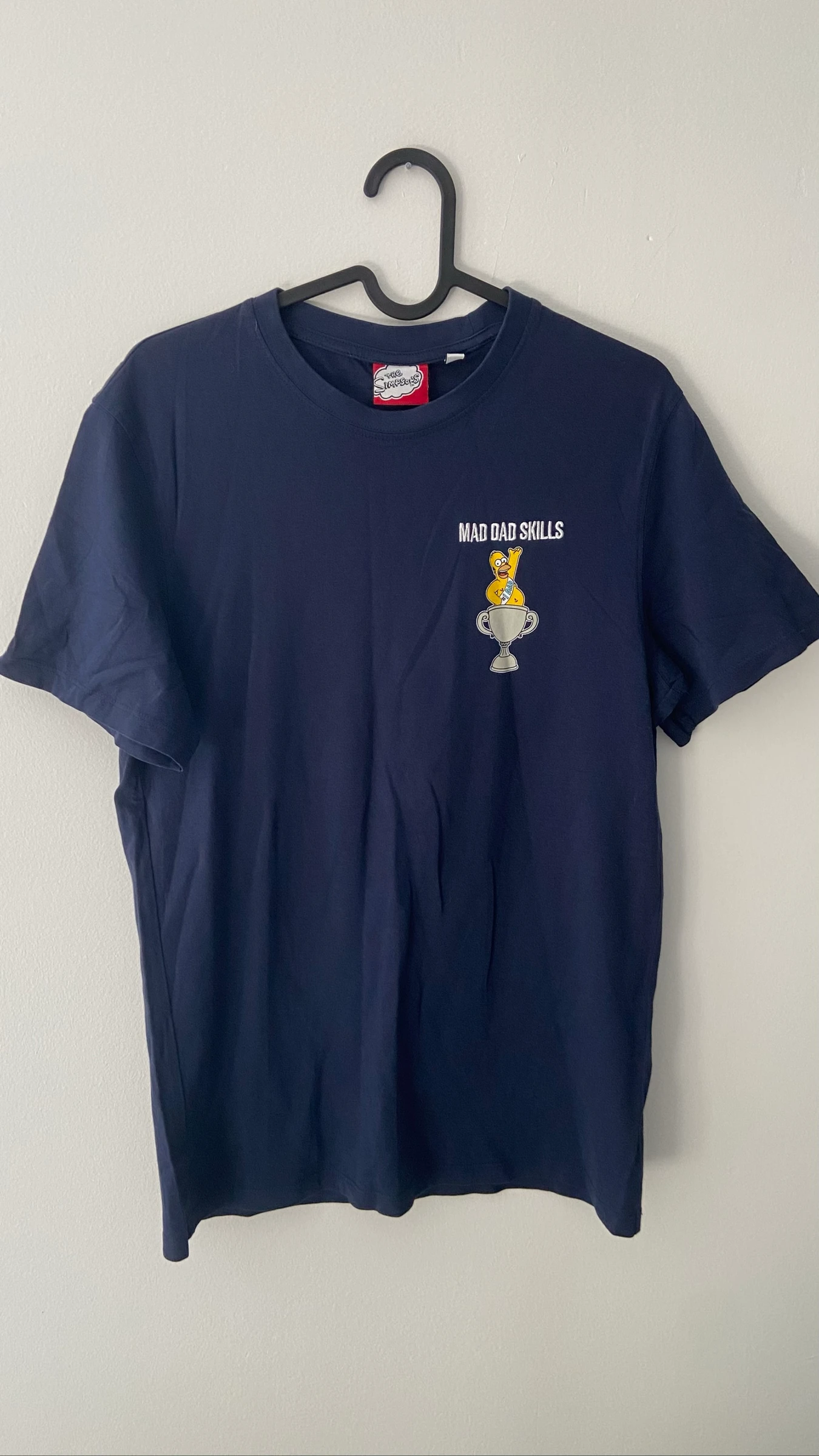 T-shirt simpsons bleu marine Celio Disney Neuf